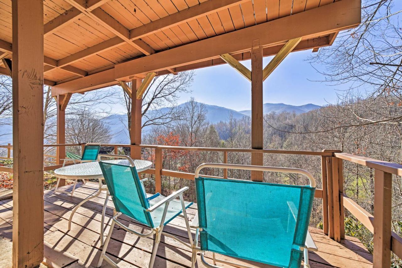 Mountain-View Maggie Valley House With Spacious Deck Extérieur photo