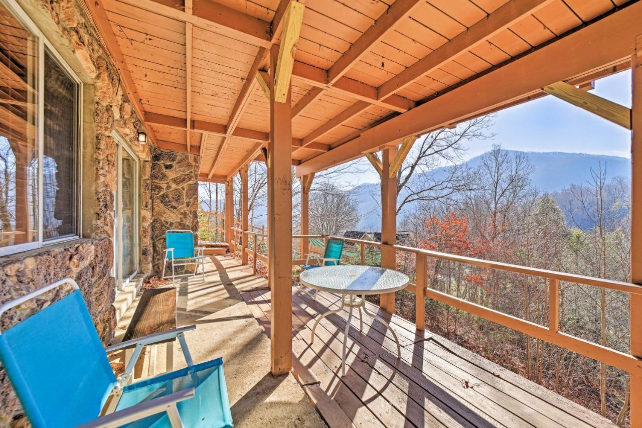 Mountain-View Maggie Valley House With Spacious Deck Extérieur photo