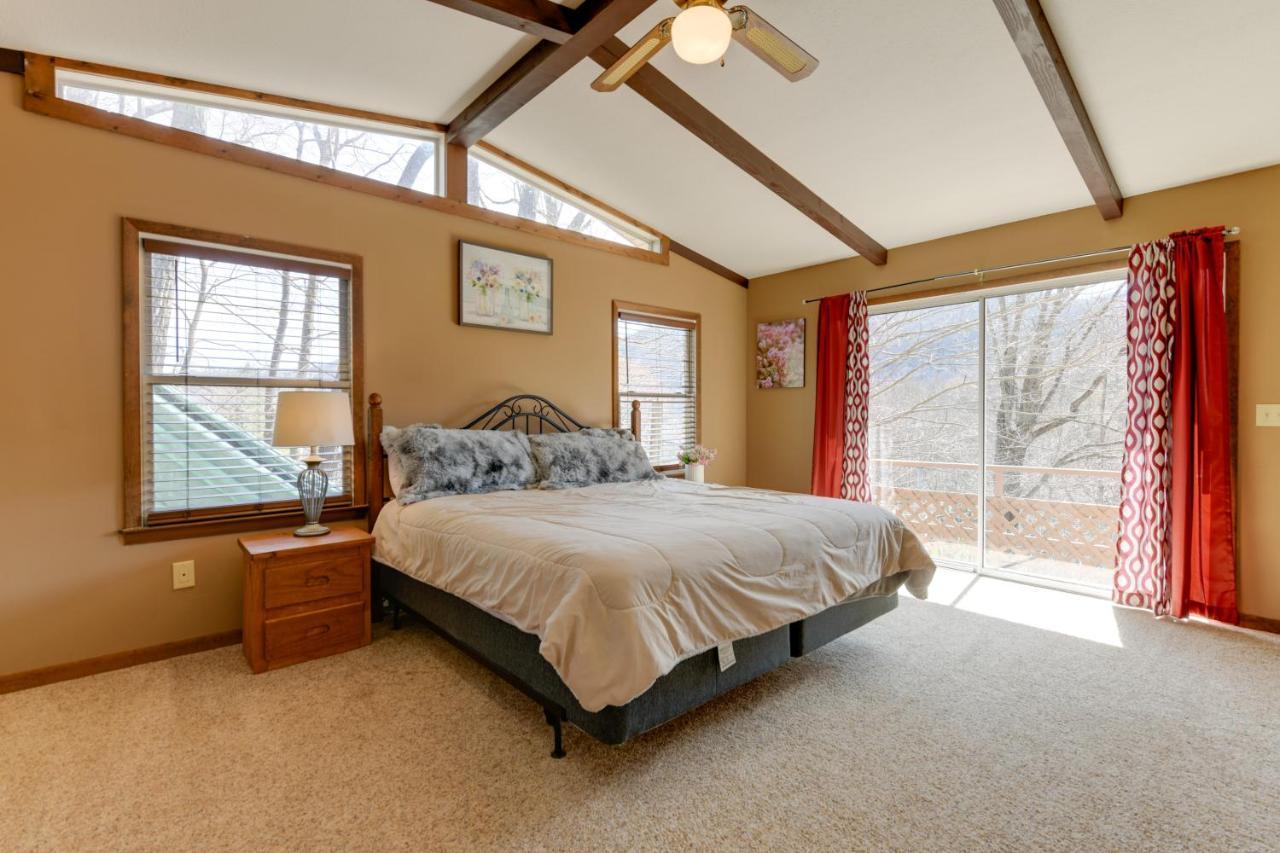 Mountain-View Maggie Valley House With Spacious Deck Extérieur photo